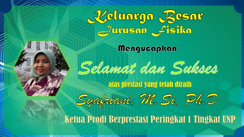 Kaprodi berprestasi 2017