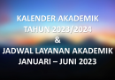 Kalender Akademik Tahun 2023 2024 dan Jadwal Pelayanan Akademik Januari Juni 2024