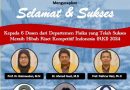 6 Orang Dosen dari Departemen Fisika yang Telah Sukses Meraih Hibah Riset Kompetitif Indonesia (RKI) Tahun 2024