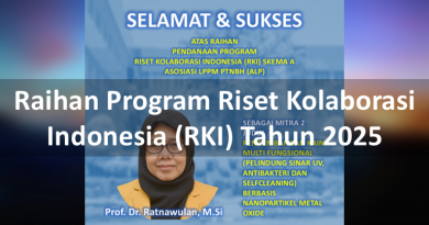 Raihan Program Riset Kolaborasi Indonesia (RKI) Tahun 2025