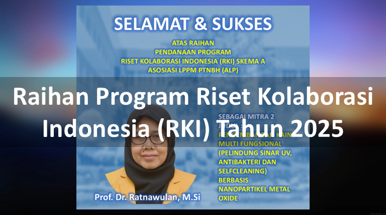 Raihan Program Riset Kolaborasi Indonesia (RKI) Tahun 2025