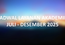 Jadwal Pelayanan Administrasi Akademik Mahasiswa Semester Juli Desember 2025
