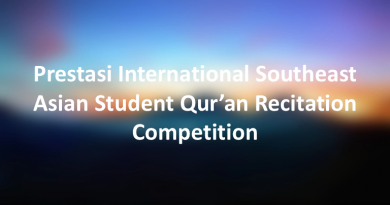 Prestasi International Southeast Asian Student Qur’an Recitation Competition