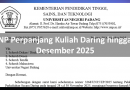 UNP Perpanjang Kuliah Daring hingga 6 Desember 2025