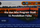 Visi dan Misi Program Studi S1 Pendidikan Fisika