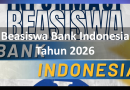 Beasiswa Bank Indonesia Tahun 2026