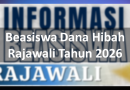 Beasiswa Dana Hibah Rajawali Tahun 2026